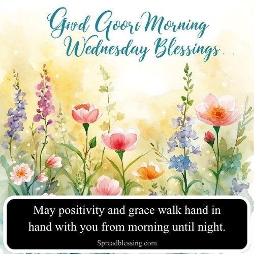 Good Morning Wednesday Blessings